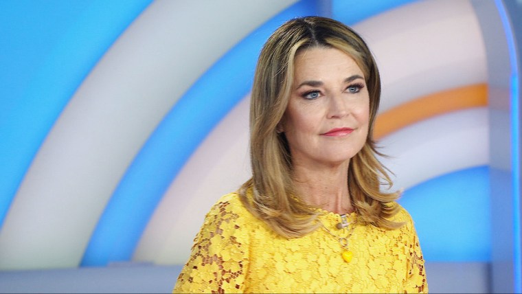 Savannah Guthrie on "TODAY."